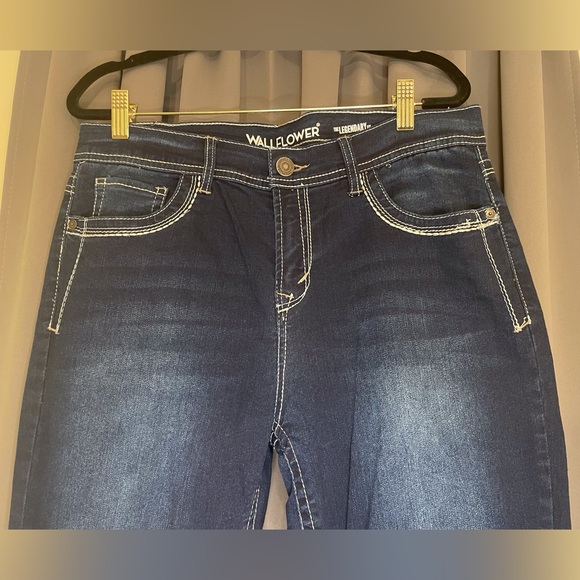 Wallflower Bootcut Legendary InstaStretch Classic Fit Jeans Dark Wash Size 13 - Picture 2 of 16